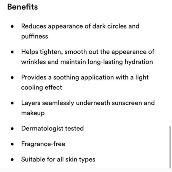 NWOT Kopari Eye Bright Cream & Kopari Cosmetic Bag - Picture 4 of 14